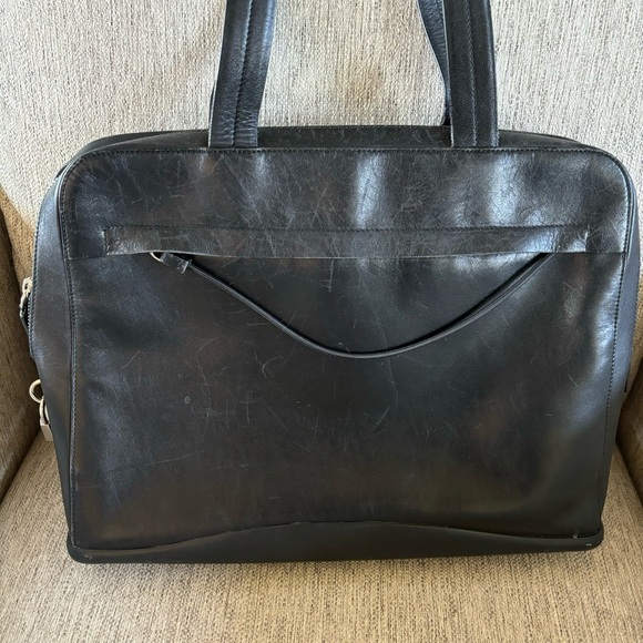 Prada Vintage Black Work Bag - Picture 2 of 16